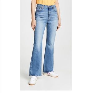 Levi’s Ribcage Flare Jeans Sz. 28 in Jive Song